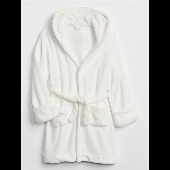 Gap Kids Fuzzy Bath Robe - Picture 2 of 7